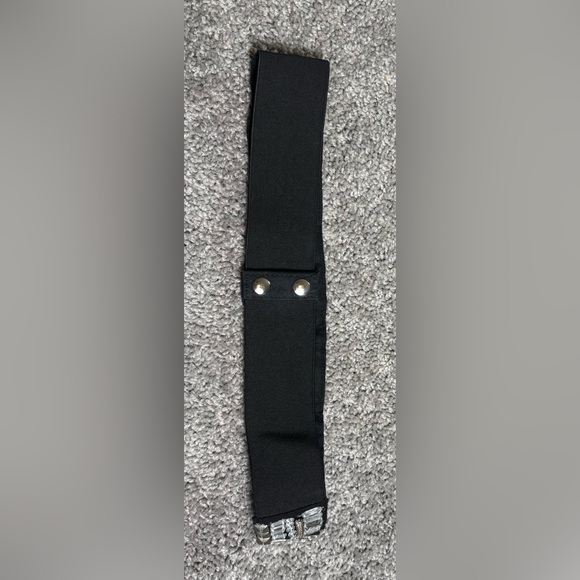 Kimchi Blue Embellished Black Stretch Belt | Anthropologie | Size M | NWOT - Picture 4 of 4